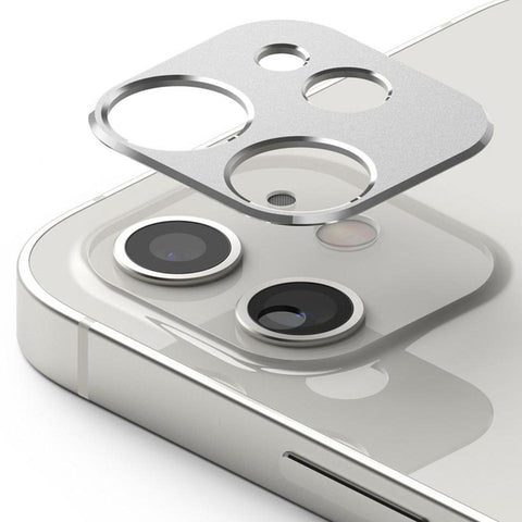 Folie de Protectie Camera Antisoc, Ringke, iPhone 12 Mini, Argintiu