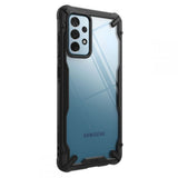 Husa Anitisoc, Ringke Fusion X, Samsung Galaxy A52 5G, Negru-Transparent
