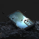 Husa Anitisoc, Ringke Fusion X, Samsung Galaxy A52 5G, Negru-Transparent