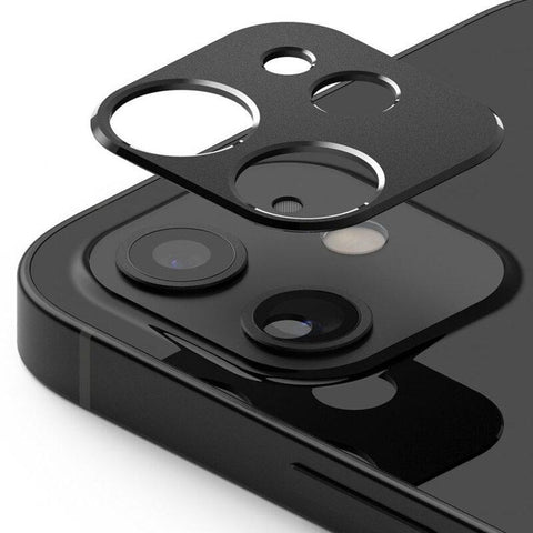 Folie de Protectie Camera Antisoc, Ringke, iPhone 12 Mini, Negru