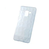 Husa Silicon Geometric,  SAMSUNG GALAXY A6 PLUS 2018, Transparent