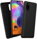 Husa Silicon TPU, Samsung Galaxy A31, Negru