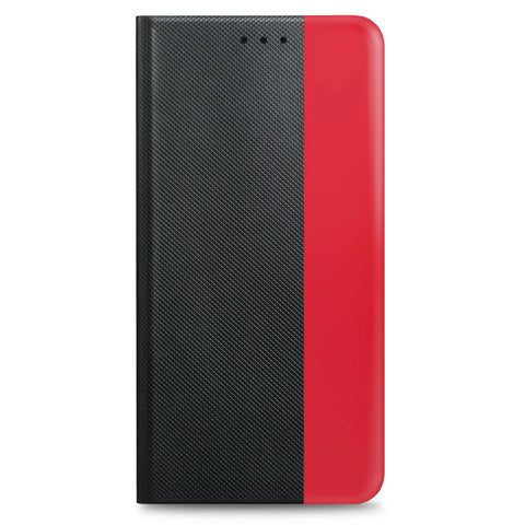 Husa Flip Prio Samsung Galaxy A13 5G, Negru/Rosu