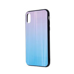 Husa Aurora Glass pentru Samsung Galaxy S20,  Albastru-Roz