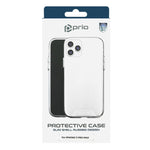 Husa Silicon Antisoc, Prio, iPhone 11 Pro Max, Transparenta