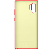 Husa de protectie Originala Samsung Silicone Cover pentru Galaxy Note 10+, Rosu