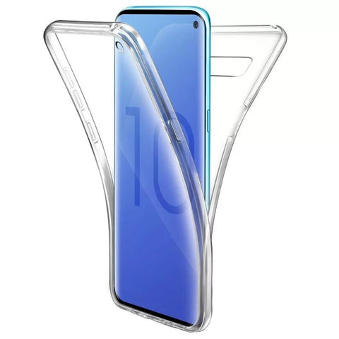 Husa 360 Silicon, Samsung Galaxy S10, Transparent