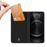 Husa Tip Carte, Dux Ducis, iPhone 13, Negru