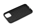 Husa Carbon, iPhone 12/ 12 Pro, Negru