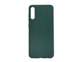 Husa Silicon, Samsung Galaxy A70, Verde Inchis