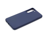Husa Matt TPU, Samsung Galaxy S21, Albastru