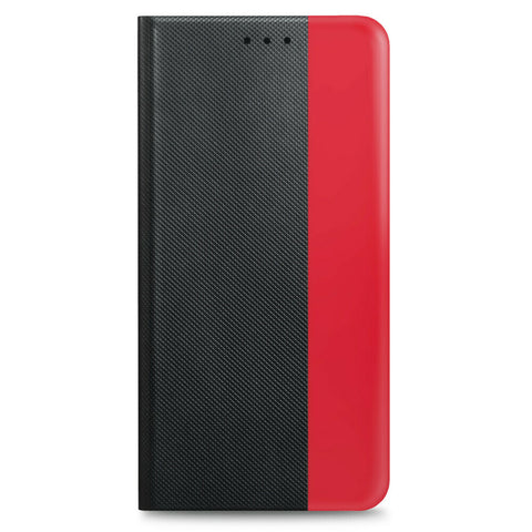 Husa Flip Prio Samsung Galaxy A53 5G, Negru/Rosu