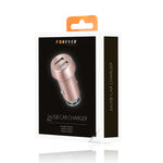 Incarcator Masina Forever 2 USB 3.1 A Roz\AURIU