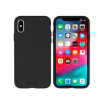 Husa Silicon, Goospery, iPhone X/XS, Negru