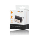 Statie de Incarcare, Micro-USB, Forever, Roz