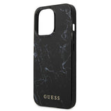 Husa Originala Guess, iPhone 13/13 Pro, Negru-Marmura