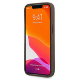 Husa cu Inel Originala Guess, iPhone 13 Pro Max, Maro