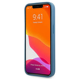 Husa cu Inel Originala Guess, iPhone 13 Pro Max, Albastru