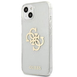 Husa Originala Guess, iPhone 13, Transparent-Sclipici