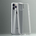 Husa iPhone 11 Pro (5.8”), silicon TPU 2mm, transparenta, antisoc