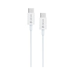 Cablu Devia, Usb C- Usb C, 3A 60 W 20 V, Alb