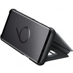 Husa Tip Carte Clear View, Originala, Samsung Galaxy S9, Negru