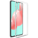 Husa Silicon Antibacterial, Samsung Galaxy A41, Transparent