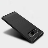 Husa Silicon Carbon, Techsuit, Samsung Galaxy Note 8, Negru