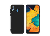 Husa Silicon Slim, Samsung Galaxy A30, Negru