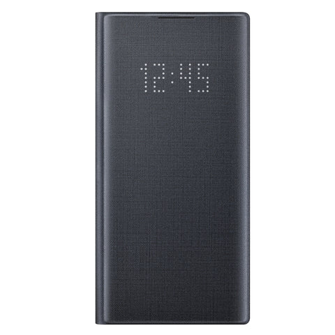 Husa Tip Carte Led Originala, Samsung Galaxy Note 10, Negru