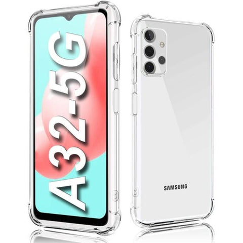 Husa silicon Anti Shock 1.5 mm Samsung A32 5G, Transparent