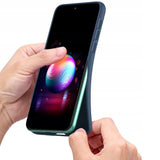Husa Silicon Slim, Samsung Galaxy A02S, Albastru Inchis