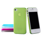 Husa plastic Hoco Thin Series Apple iPhone 4, 4s, Verde