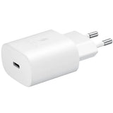 Adaptor USB TYPE-C, 25W, Samsung, Incarcare Rapida, Alb, Original