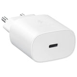 Adaptor USB TYPE-C, 25W, Samsung, Incarcare Rapida, Alb, Original