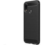Husa Silicon Carbon, Huawei P20 Lite, Negru