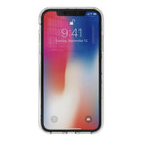 Husa Silicon Originala, Adidas, iPhone XR, Transparent cu Flori