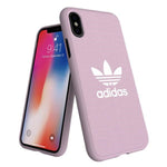 Husa Silicon Originala, Adidas, iPhone XR, Roz