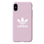 Husa Silicon Originala, Adidas, iPhone XR, Roz