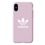 Husa Silicon Originala, Adidas, iPhone XR, Roz