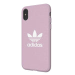 Husa Silicon Originala, Adidas, iPhone XR, Roz