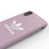 Husa Silicon Originala, Adidas, iPhone XR, Roz