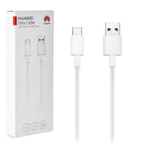 Cablu de date Type-C, Original Huawei, 1m, 3A, Alb