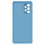Husa Silicon, Originala, Samsung Galaxy A52, Albastru