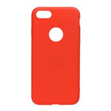 Husa Silicon Forcell, iPhone 7/8/SE 2020, Rosu