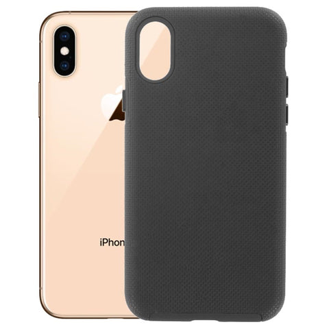 Husa Silicon Anitsoc, Prio, iPhoneX/ XS, Negru