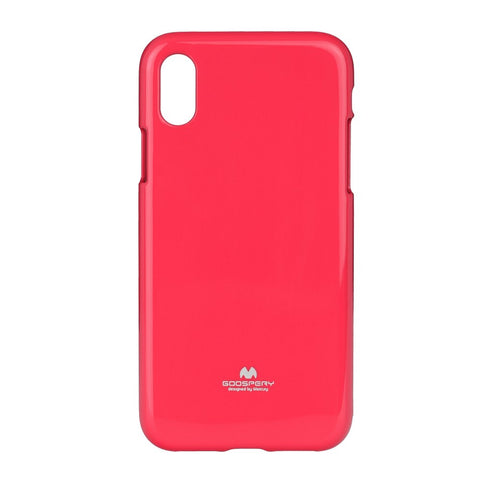 Husa Silicon Jelly, Goospery, iPhone X/XS, Roz Neon