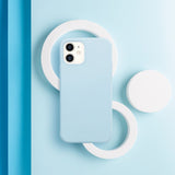 Husa Silicon Roar, iPhone 11, albastru