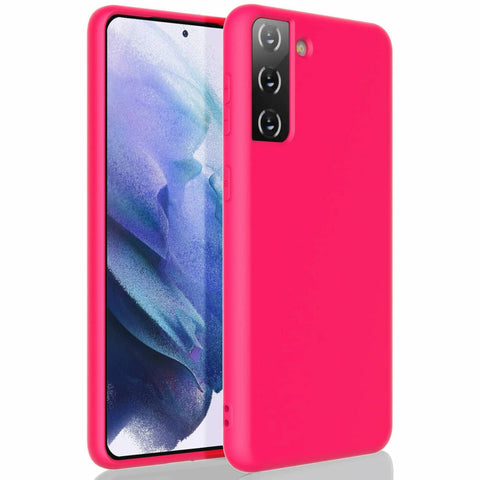 Husa Silicon, Samsung Galaxy S21 Plus, Roz