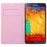 Husa Tip Carte, Originala, Samsung Galaxy Note 3, Roz